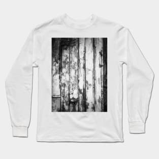 Black and white Bamboo wall Long Sleeve T-Shirt